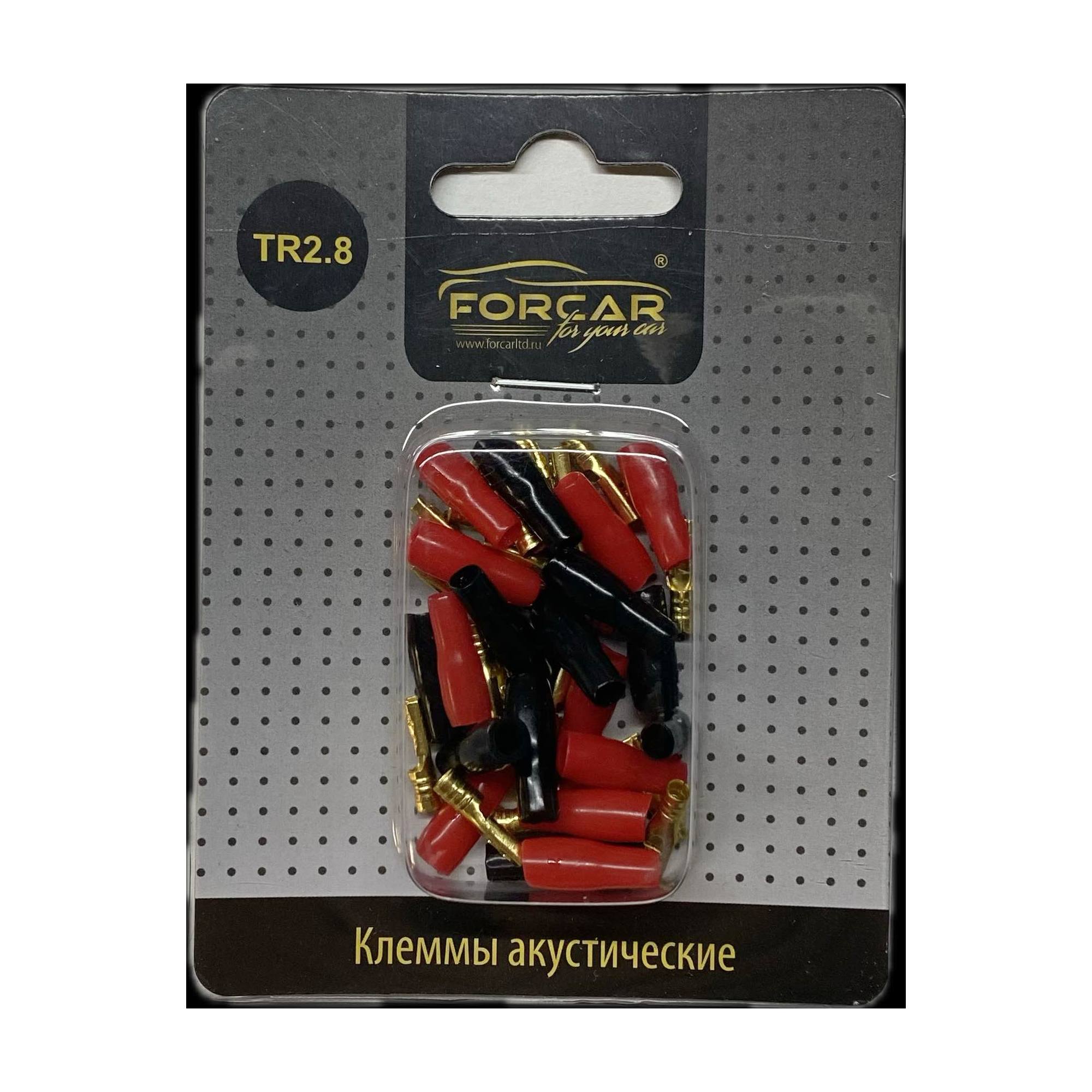 Клемма акустическая FORCAR -TR2.8 клемма мама ширина 4,8мм