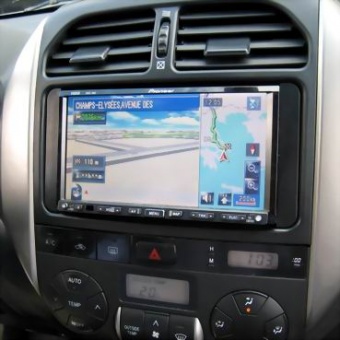 Переходная рамка 2 DIN Рамка TOYOTA боковые вставки INCAR RTY-N11