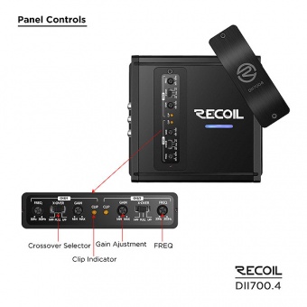 Усилитель RECOIL DII700.4