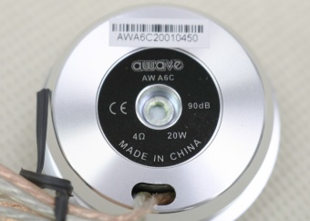 Автоакустика компонентная Awave AW A6C