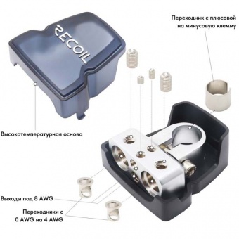 Клеммы аккум. Recoil PBT-2028