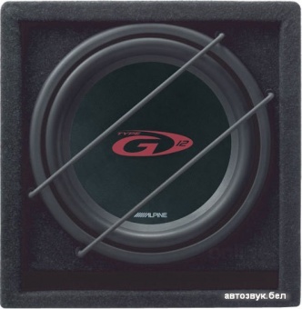 Сабвуфер ALPINE SBG-1244BR