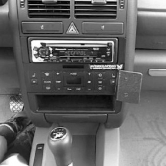 Переходная рамка 1 DIN AUDI A6 97-04 INCAR RAU6-D04