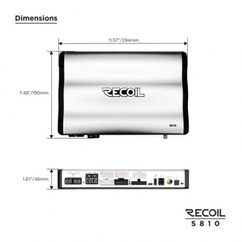 Процессорный усилитель RECOIL S810