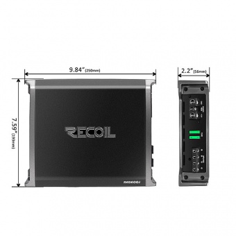 Усилитель RECOIL RED 600.1