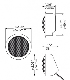 Автоакустика компонентная RECOIL RLM-525