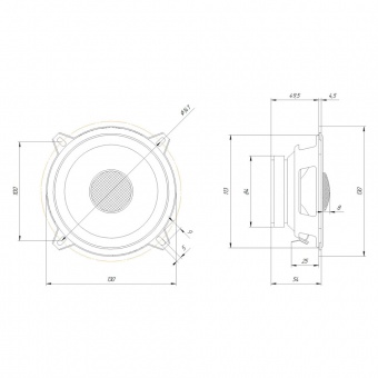 Автоакустика коаксиальная ORIS ELECTRONICS FT-502