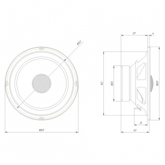 Автоакустика коаксиальная ORIS ELECTRONICS FT-652