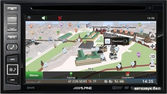 Автомагнитола ALPINE INE-W990HDMI-Navitel