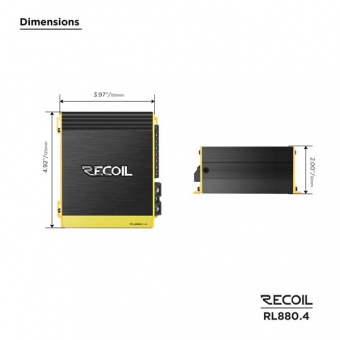 Усилитель RECOIL RL880.4