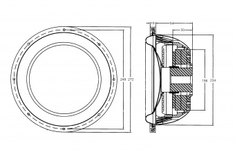 Сабвуфер AMP SWS-10D2