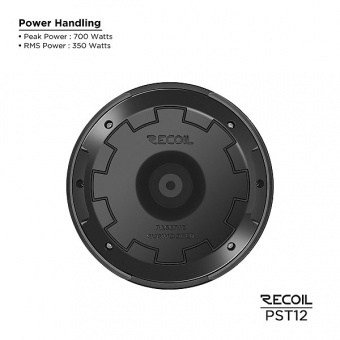 Сабвуфер RECOIL PST12 SLIM