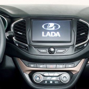 Переходная рамка 2 DIN LADA Vesta INCAR 95-2244
