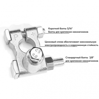 Клеммы аккум. Recoil ZBO