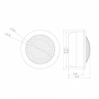 Автоакустика твитеры ORIS ELECTRONICS FT-T25