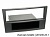 Переходная рамка 1 DIN Opel Astra, TwinTop, Corsa D ACV 281230-24-5