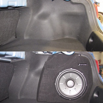 Короб стелс KIA Rio 4 12