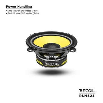 Автоакустика компонентная RECOIL RLM-525