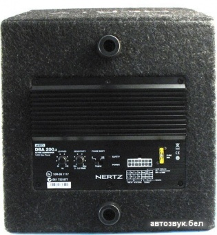 Корпусной активный сабвуфер Hertz DBA 200.3 Active Sub Box
