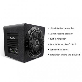 Активный сабвуфер RECOIL SW10P (10", пас.изл.,300RMS)