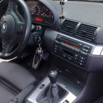 Переходная рамка 1 DIN BMW 3 (Е46) до 04 INCAR RBW3