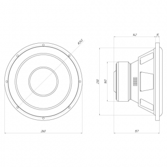 Сабвуфер ORIS ELECTRONICS HK-10S