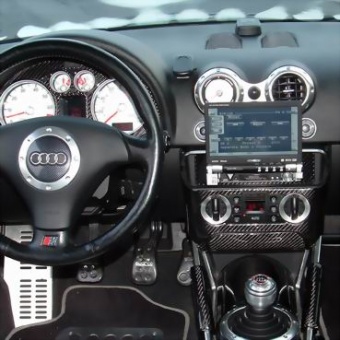 Переходная рамка 1 DIN AUDI A4, A2, TT INCAR RAU4-00