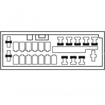 Переходник для автомагнитолы Ford Fusion 02-05, Fiesta 03-05, Land Rover INCAR FO-03