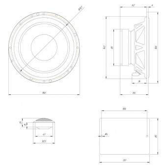 Автоакустика компонентная ORIS ELECTRONICS Type 2