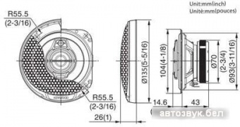Акустическая система KENWOOD KFC-PS1095
