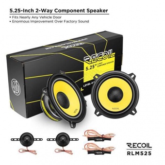 Автоакустика компонентная RECOIL RLM-525